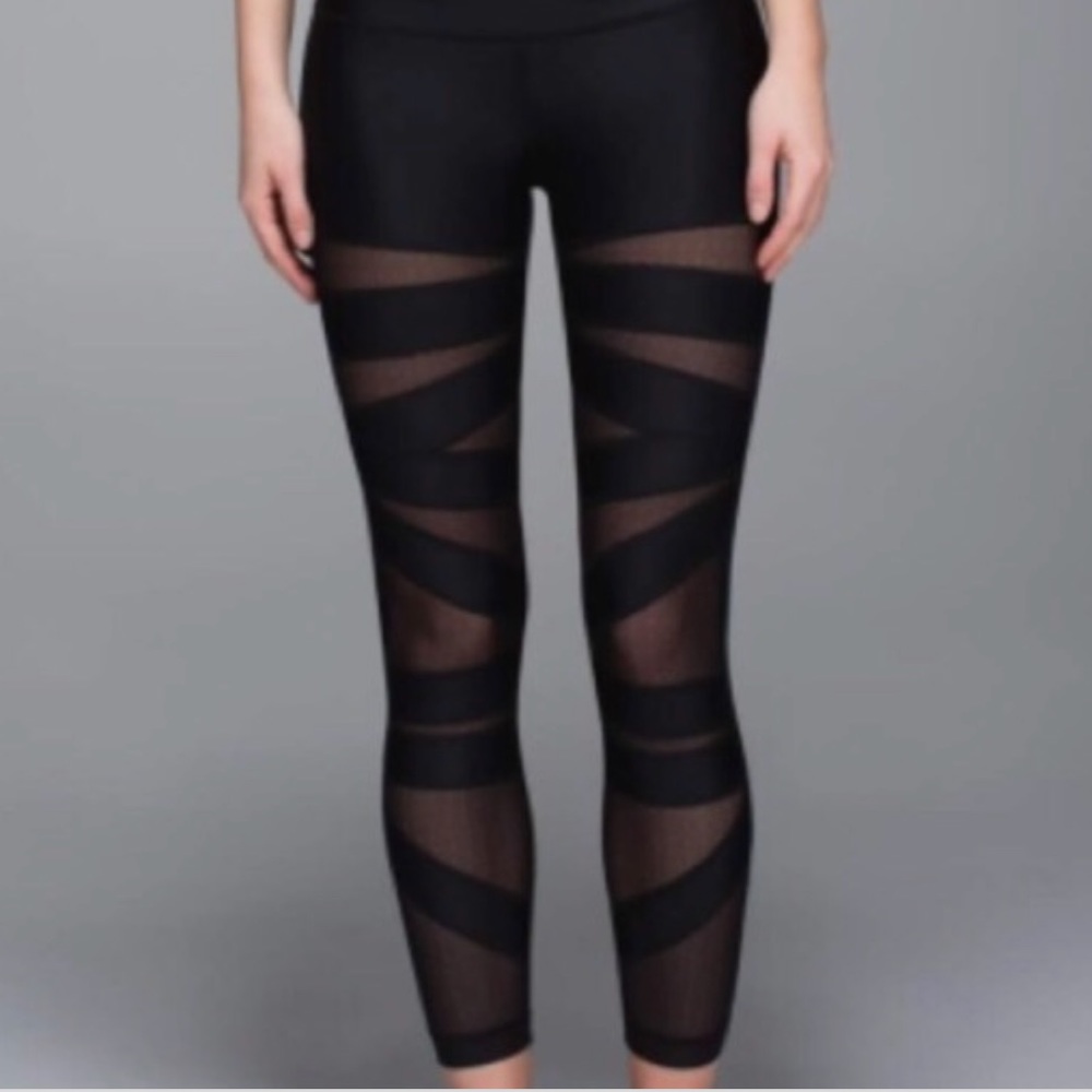 Lululemon Tech mesh shine dot leggings